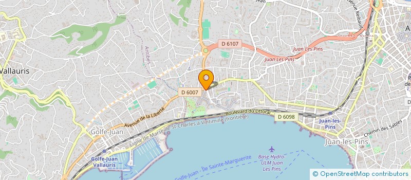 localisation de l'entreprise MADAME MARIE-PIERRE APREA à ANTIBES