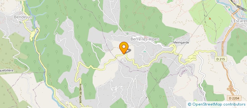 localisation de l'entreprise MADAME MARIE PIERRE ARNAUD à BERRE-LES-ALPES