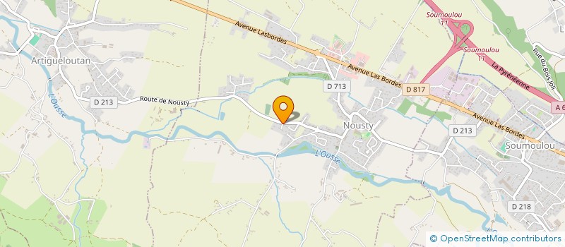 localisation de l'entreprise MADAME MARIE PIERRE ARTOLA  NOUSTY