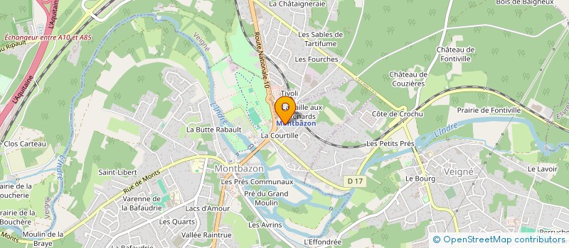 localisation de l'entreprise MADAME MARIE-PIERRE ASQUIER à MONTBAZON