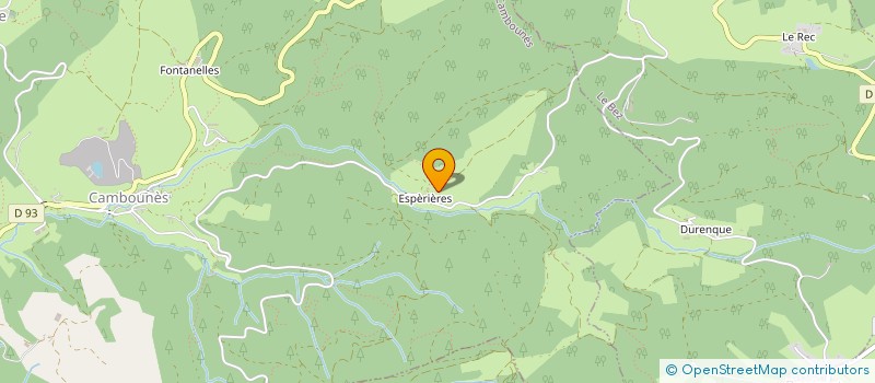 localisation de l'entreprise MADAME MARIE-PIERRE AUSSILLOUS  CAMBOUNES