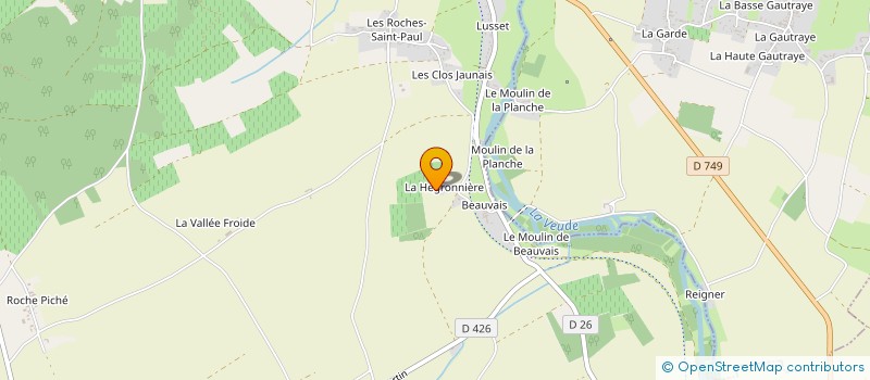 localisation de l'entreprise MADAME MARIE-PIERRE AYGALENQ  LIGRE