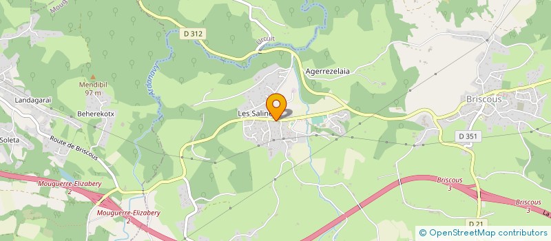 localisation de l'entreprise MADAME MARIE PIERRE BARETS  BRISCOUS