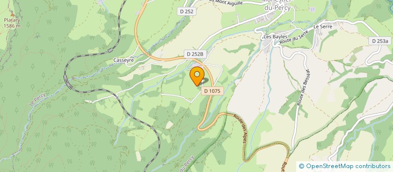 localisation de l'entreprise MADAME MARIE-PIERRE BEAUFILS à MONESTIER-DU-PERCY
