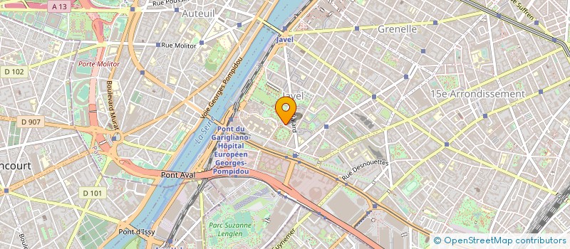 localisation de l'entreprise MADAME MARIE-PIERRE BERNAT  PARIS