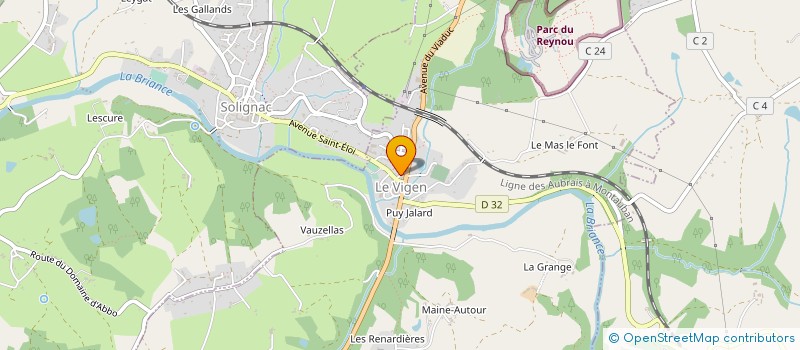 localisation de l'entreprise MADAME MARIE-PIERRE BLONDEL  LE VIGEN