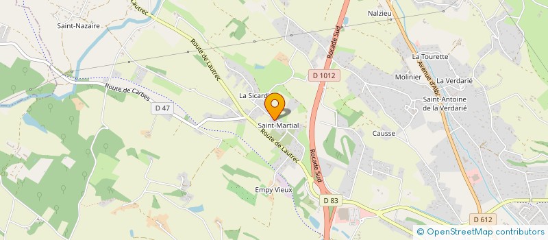localisation de l'entreprise MADAME MARIE-PIERRE BOUSQUET à CASTRES