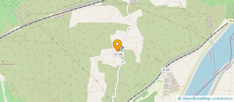 localisation de l'entreprise MADAME MARIE-PIERRE BOUSQUET  ARAMON