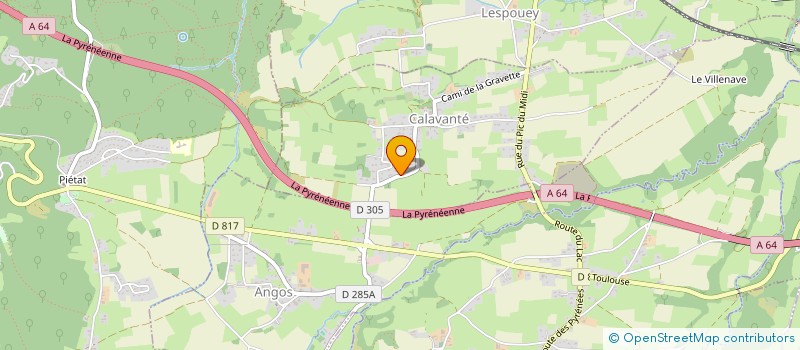 localisation de l'entreprise MADAME MARIE-PIERRE CAMPAYS  CALAVANTE