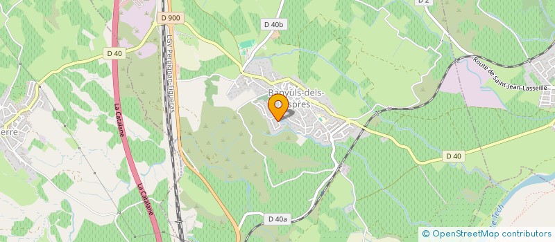 localisation de l'entreprise MADAME MARIE-PIERRE CARBONELL  BANYULS-DELS-ASPRES