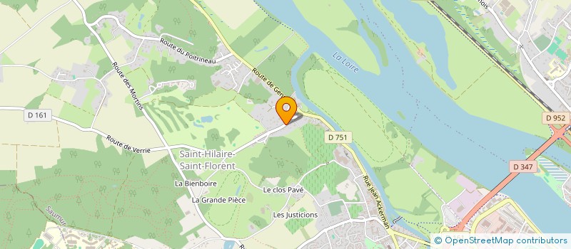 localisation de l'entreprise MADAME MARIE-PIERRE CHANVRY  SAUMUR