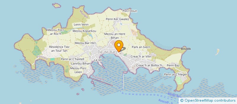 localisation de l'entreprise MADAME MARIE-PIERRE CHAPALAIN à ILE-DE-BATZ