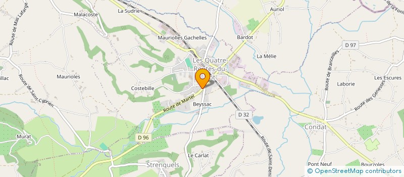 localisation de l'entreprise MADAME MARIE-PIERRE CHARAZAC  LE VIGNON-EN-QUERCY