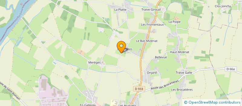 localisation de l'entreprise MADAME MARIE-PIERRE CHARBONNEAU  SAINT-DIDIER-SUR-CHALARONNE