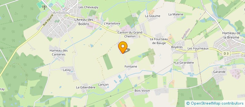 localisation de l'entreprise MADAME MARIE-PIERRE CHARPENTIER  CLERE-LES-PINS