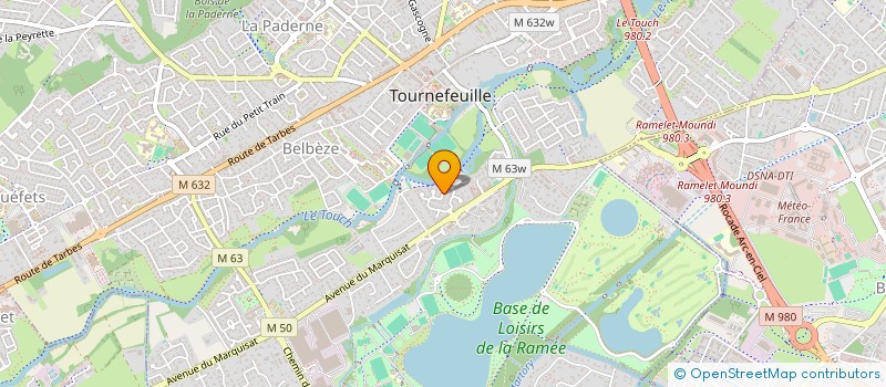 localisation de l'entreprise MADAME MARIE-PIERRE CHARRY à TOURNEFEUILLE