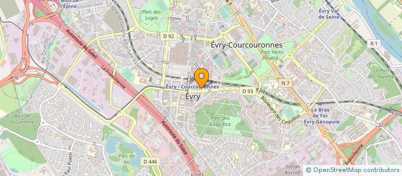 localisation de l'entreprise MADAME MARIE-PIERRE CHAZELLE à EVRY-COURCOURONNES