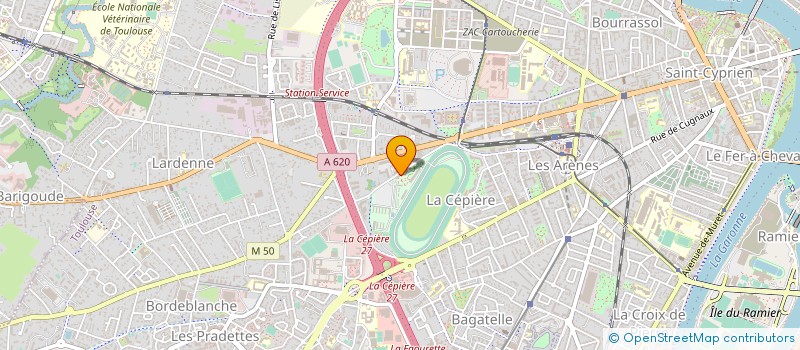localisation de l'entreprise MADAME MARIE PIERRE CLAMENS à TOULOUSE
