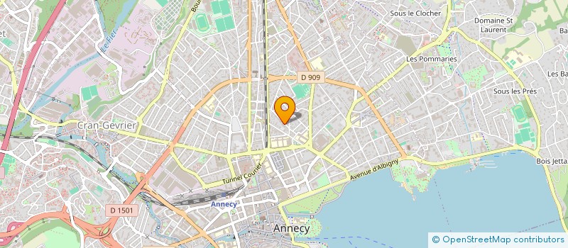 localisation de l'entreprise MADAME MARIE-PIERRE CORDIA à ANNECY