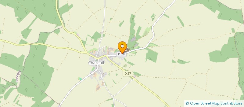 localisation de l'entreprise MADAME MARIE-PIERRE COUR  CHAZEUIL