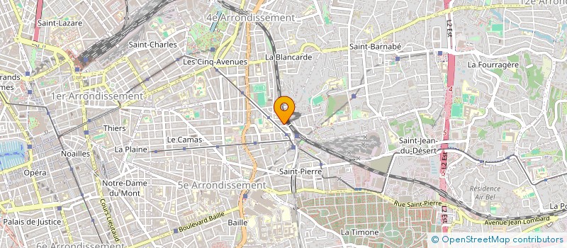 localisation de l'entreprise MADAME MARIE-PIERRE COURIC à MARSEILLE