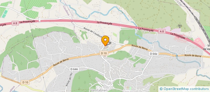localisation de l'entreprise MADAME MARIE-PIERRE DAVREUX  VENTABREN