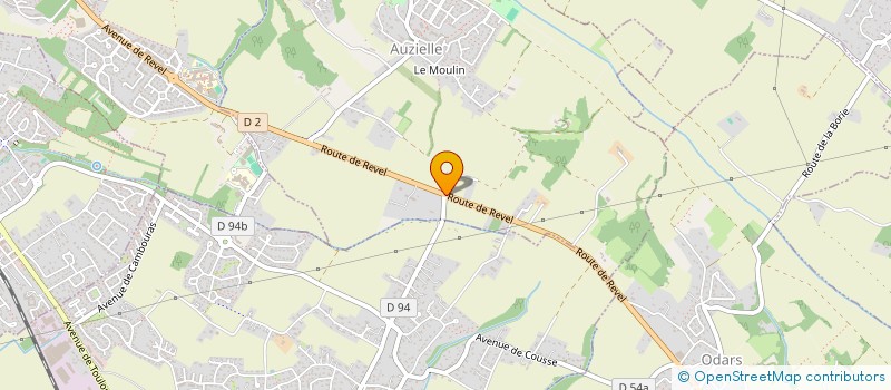 localisation de l'entreprise MADAME MARIE-PIERRE DELABAN  AUZIELLE