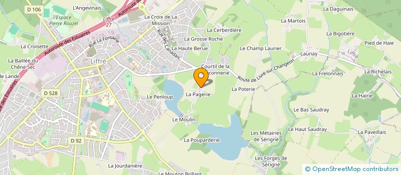 localisation de l'entreprise MADAME MARIE-PIERRE DELANEZ à LIFFRE