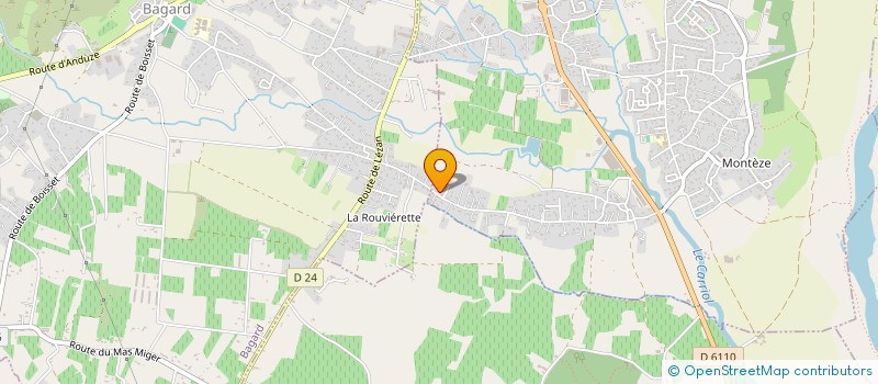 localisation de l'entreprise MADAME MARIE-PIERRE DEWAILLY  SAINT-CHRISTOL-LEZ-ALES