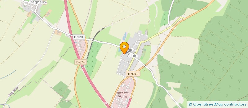 localisation de l'entreprise MADAME MARIE-PIERRE DICK  ALLAIN