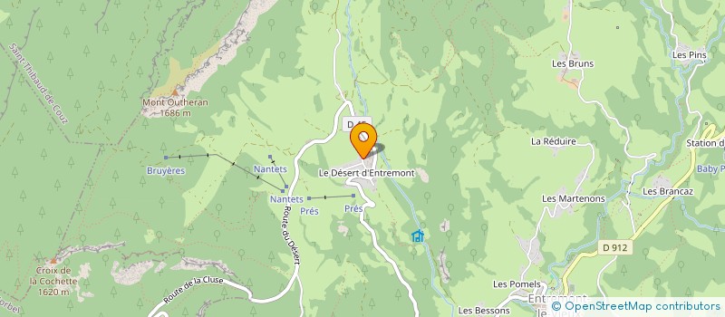 localisation de l'entreprise MADAME MARIE-PIERRE DIDERON  ENTREMONT-LE-VIEUX