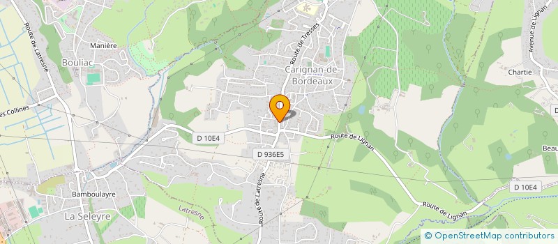 localisation de l'entreprise MADAME MARIE-PIERRE DOURNEAU  CARIGNAN-DE-BORDEAUX