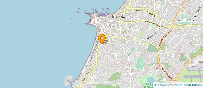 localisation de l'entreprise MADAME MARIE-PIERRE DOYHARCABAL  BIARRITZ