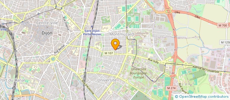 localisation de l'entreprise MADAME MARIE-PIERRE DROUOT  DIJON