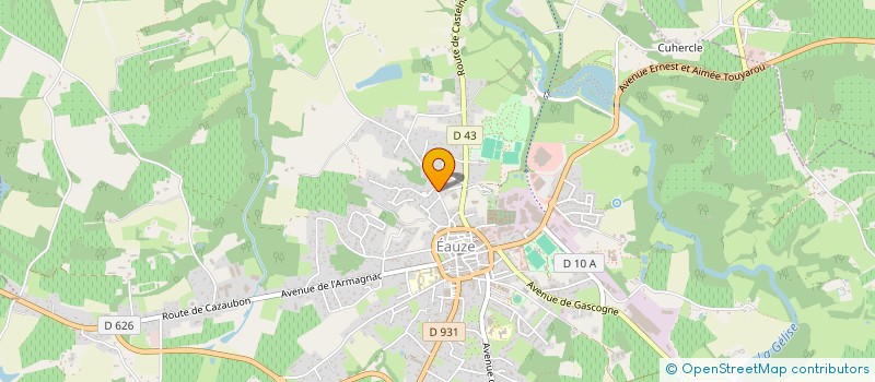 localisation de l'entreprise MADAME MARIE-PIERRE DUPOUY  EAUZE