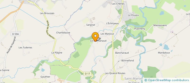 localisation de l'entreprise MADAME MARIE-PIERRE DURAND à SAINT-MARTIN-LE-VIEUX