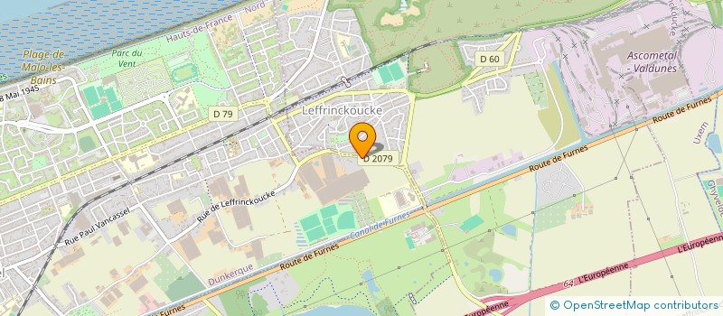 localisation de l'entreprise MADAME MARIE-PIERRE DUSAUTOIR à DUNKERQUE