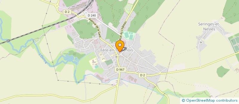 localisation de l'entreprise MADAME MARIE-PIERRE DUVAL à FERE-EN-TARDENOIS