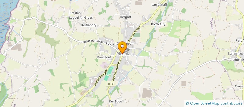 localisation de l'entreprise MADAME MARIE-PIERRE ESCANDE  PLEUBIAN