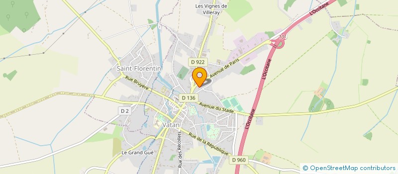 localisation de l'entreprise MADAME MARIE-PIERRE ESPINASSE à VATAN