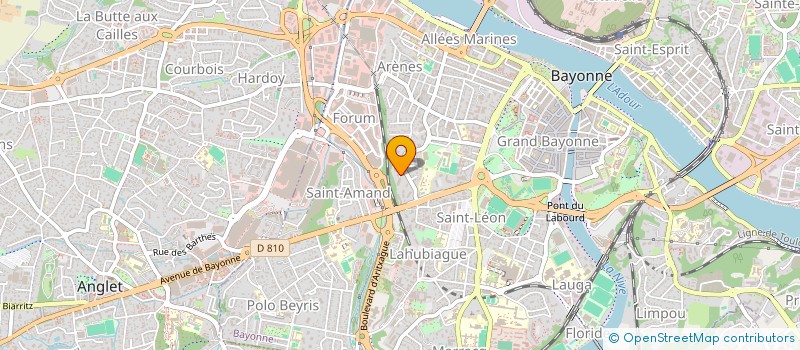 localisation de l'entreprise MADAME MARIE-PIERRE ESPIOT à BAYONNE