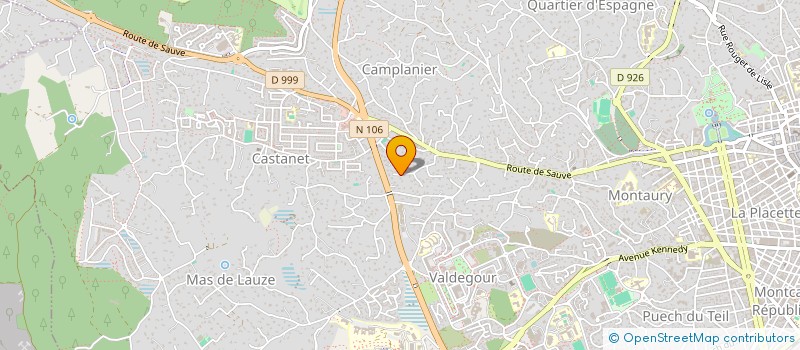 localisation de l'entreprise MADAME MARIE-PIERRE ESTEVENY à NIMES