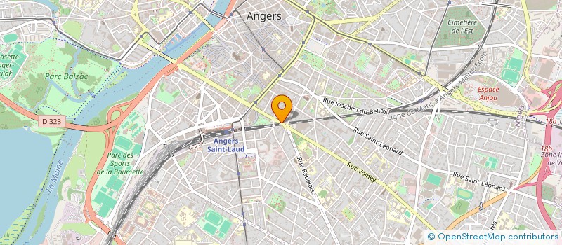 localisation de l'entreprise MADAME MARIE-PIERRE FAURE  ANGERS