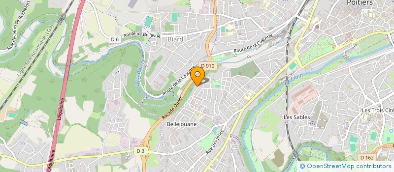 localisation de l'entreprise MADAME MARIE-PIERRE FLAGEOLLET à POITIERS