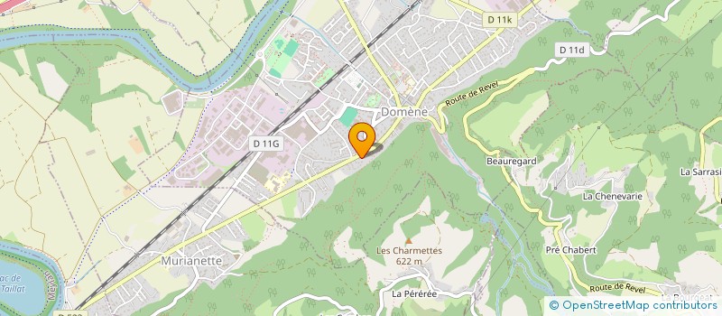 localisation de l'entreprise MADAME MARIE-PIERRE FOURNAND  DOMENE