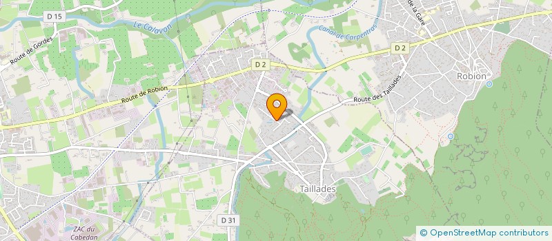 localisation de l'entreprise MADAME MARIE-PIERRE FOURQUET  TAILLADES