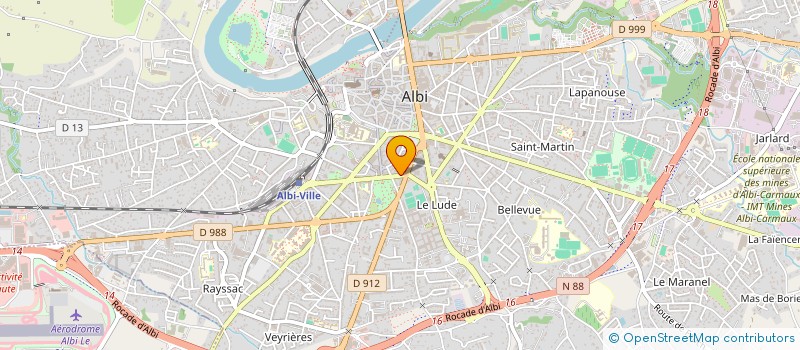 localisation de l'entreprise MADAME MARIE PIERRE GABENS  MARSSAC-SUR-TARN