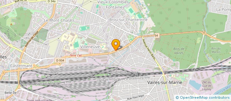 localisation de l'entreprise MADAME MARIE-PIERRE GAILLOT  BROU-SUR-CHANTEREINE