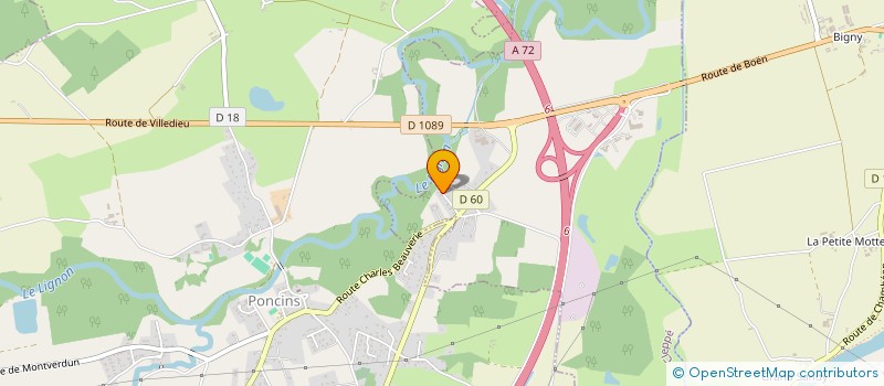 localisation de l'entreprise MADAME MARIE-PIERRE GOISET  FEURS