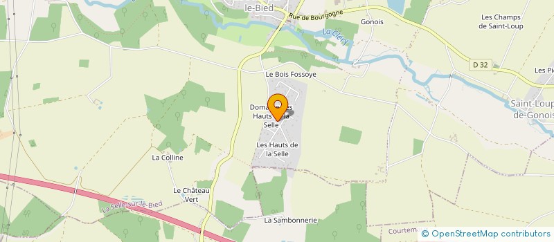 localisation de l'entreprise MADAME MARIE PIERRE GOUGE à MERINVILLE